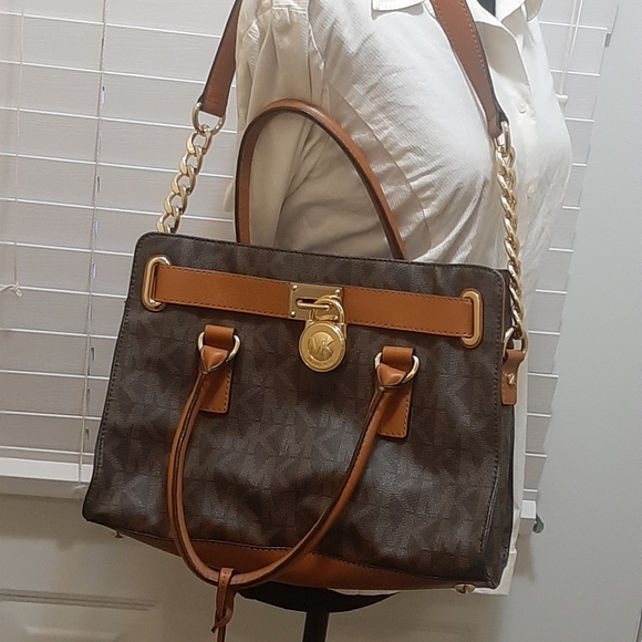 Michael  kors Hamilton handbag  MK - Picture 7 of 16